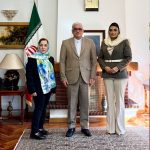 دیدار نایب‌رئیس اتاق مشترک و دبیر کمیته بانوان با سفیر ایران در مادرید
