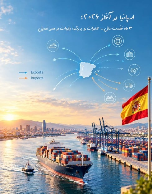 اسپانیا در آغاز ۲۰۲۶؛ تجارت خارجی، صادرات و واردات